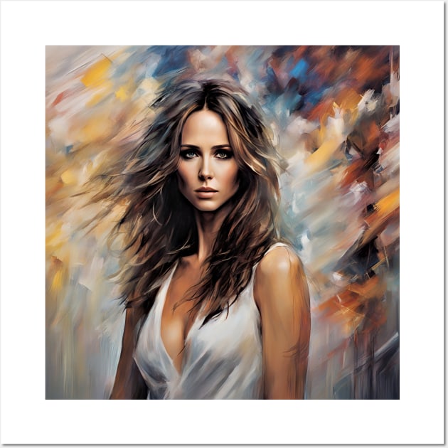 impresion with  Jennifer Love Hewitt Wall Art by bogfl